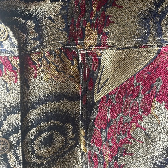 Chico’s sunflower pattern jacket Sz 1 (medium) - Picture 3 of 5